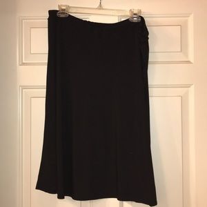 Black Stretchy Skirt